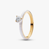 Weißes Chakra Herz Ring Weißes Chakra Herz Ring