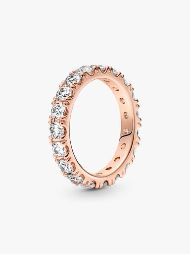 Anello Eternità scintillante
