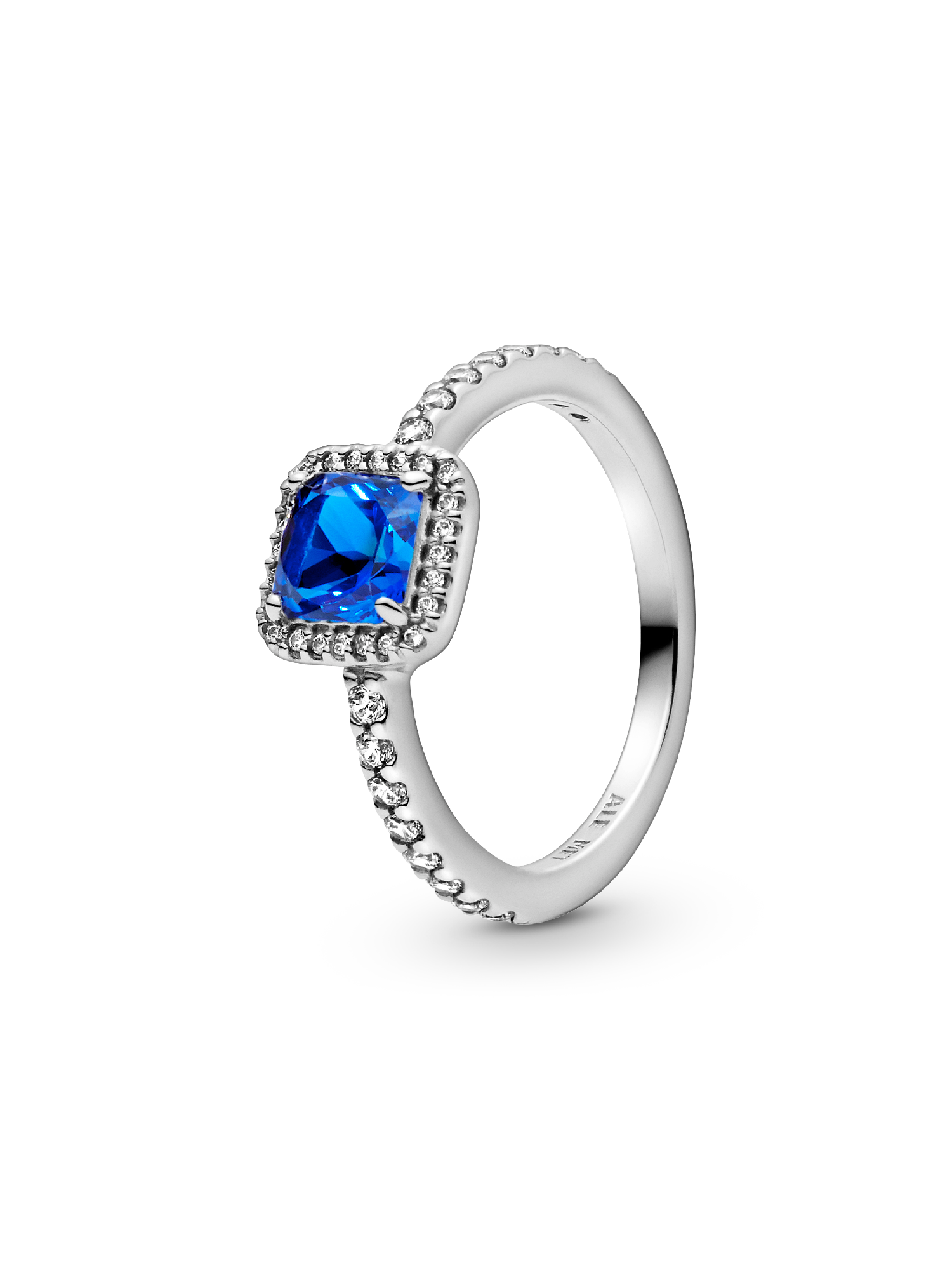 Zeitlose Eleganz blau Ring