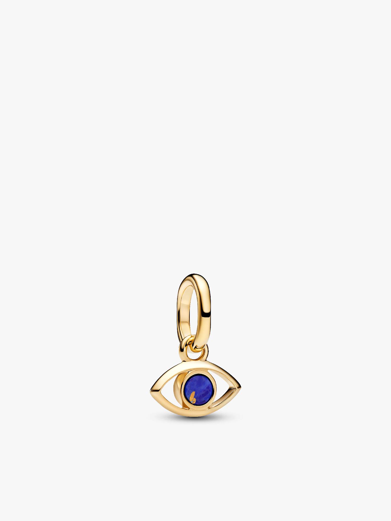 Charm Pendente Mini Occhio Malvagio Blu