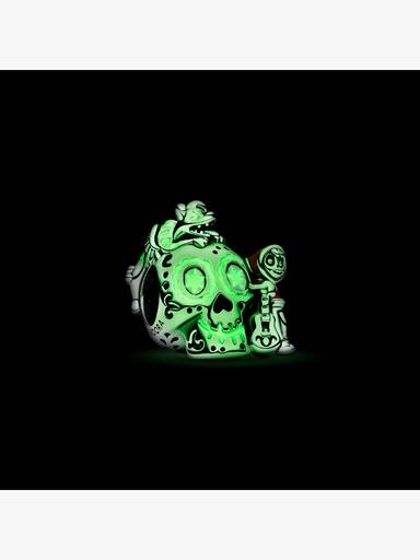 Disney Pixar, charm Coco che risplende al buio, Miguel e Dante con teschio