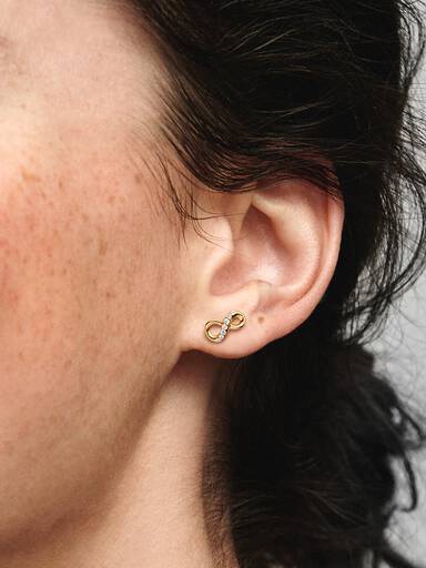 Clous d'Oreilles Infini Scintillants