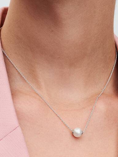 Collana Perla Coltivata d’Acqua Dolce Trattata