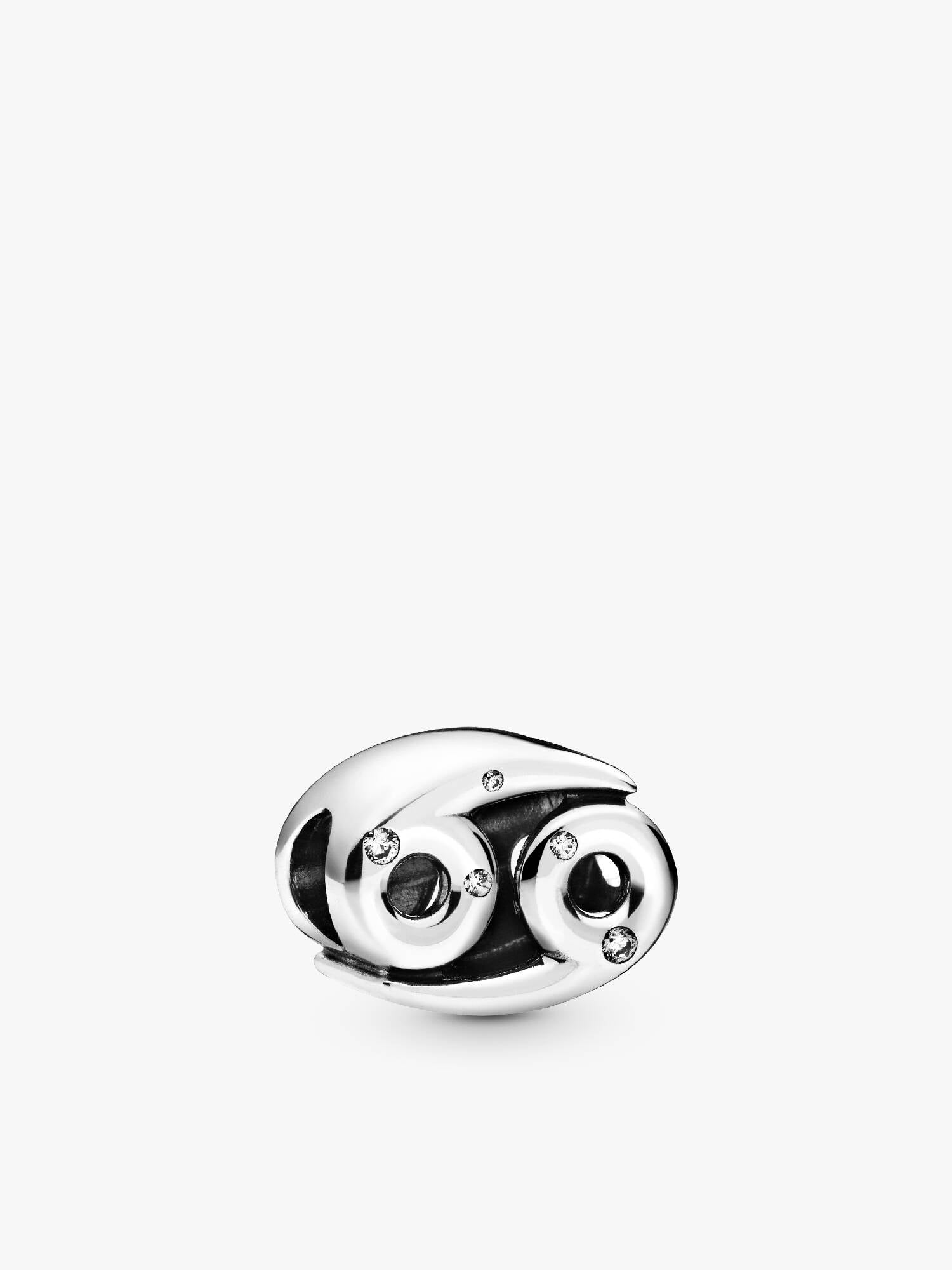 Charm dello zodiaco Cancro scintillante