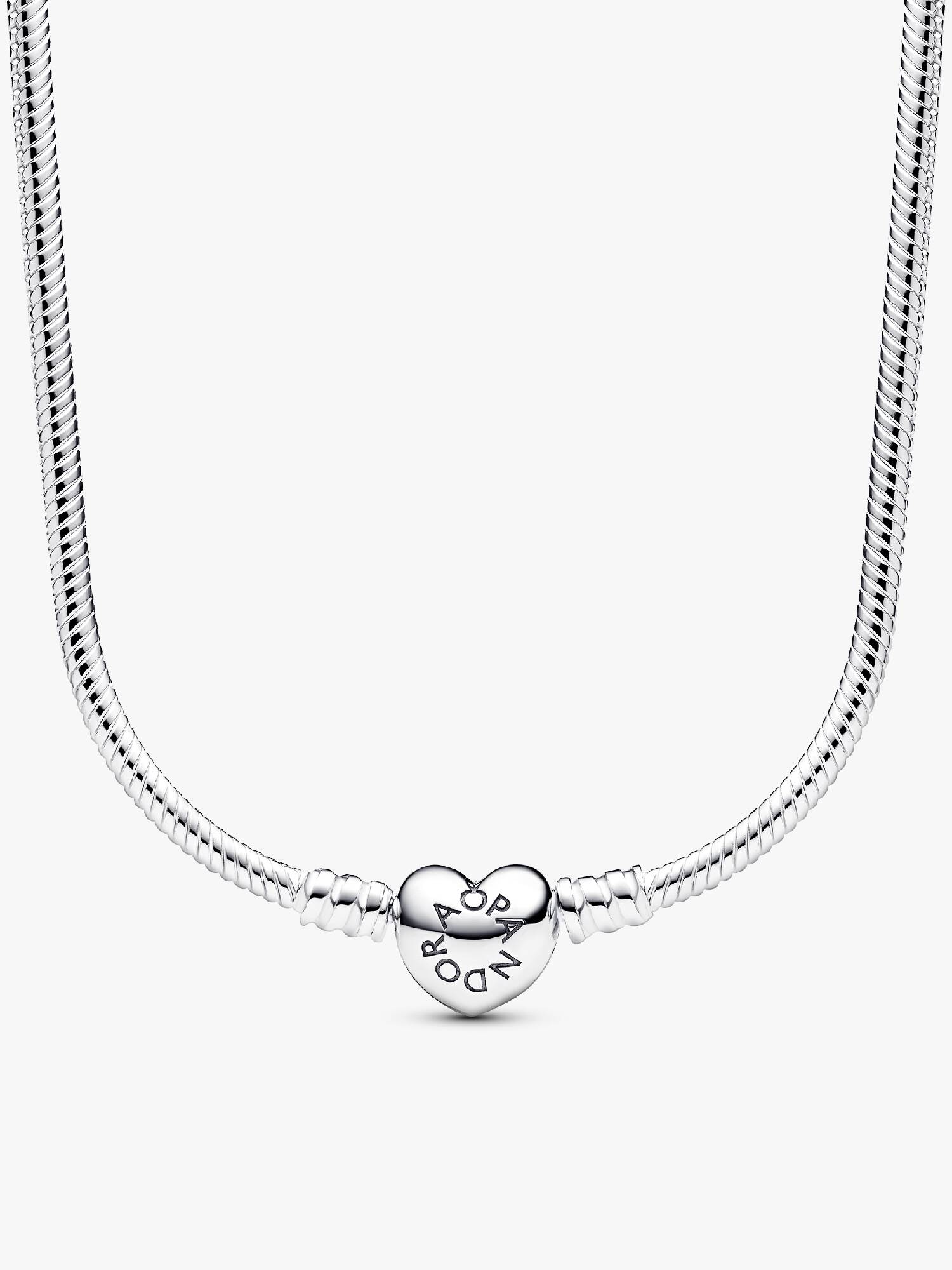 Collier Maille Serpent Fermoir Cœur