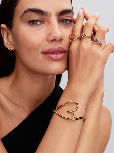 Petite Bague Cœur de Forme Organique