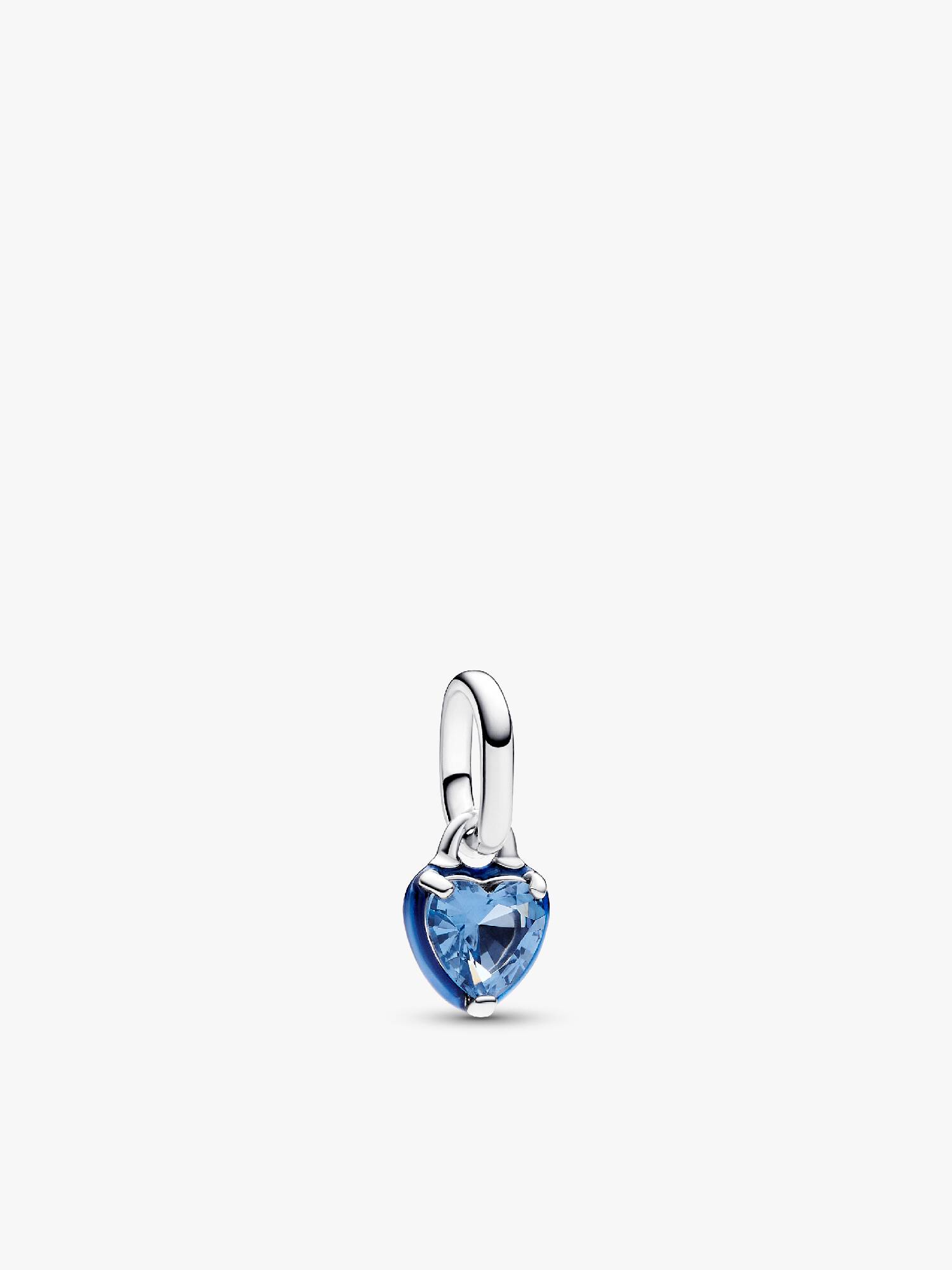 Mini charm pendente blu con cuori Il mio chakra Pandora ME