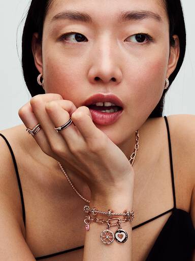 Bracelet Chaîne Cloutée