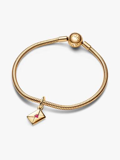 Charm pendente Busta con lettera d’amore