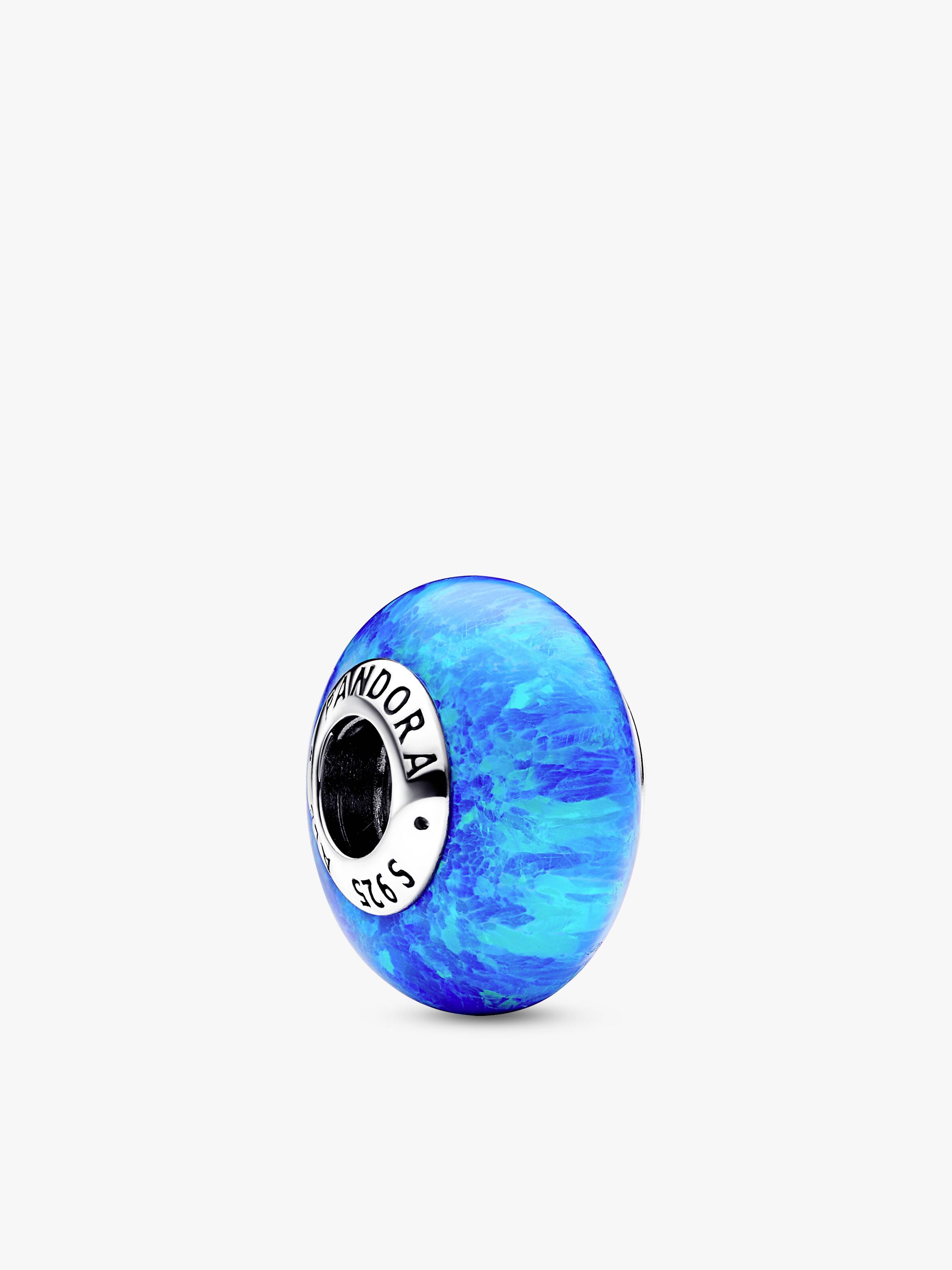 Schillerndes Tiefblaues Ozean Charm