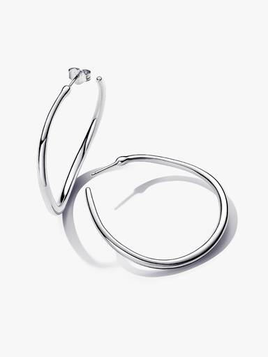 Organisch Geformte 42 mm Offene Ohrringe