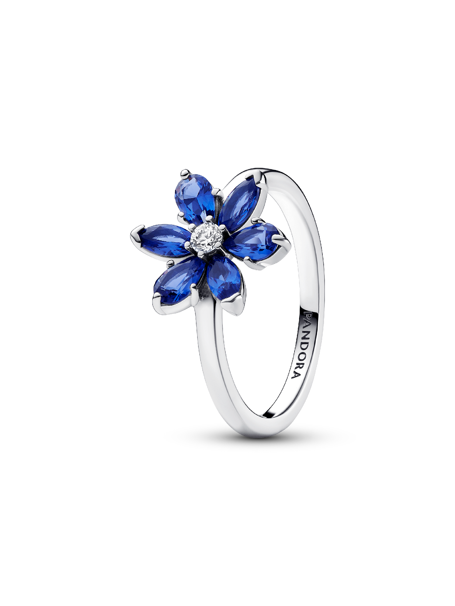 1pc luminoso Hollow Blue Star Ring Glow In Dark anello regolabile per le donne amici regalo di compleanno anello di gioielli di personalà della moda
