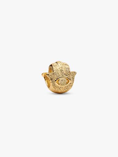 Strukturierte Hand der Fatima Mini-Charm