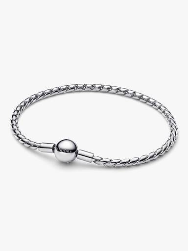 Bracelet Maille Ailée Fermoir Rond
