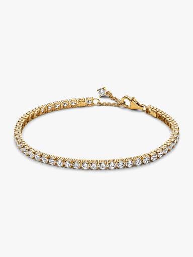 Bracciale tennis scintillante