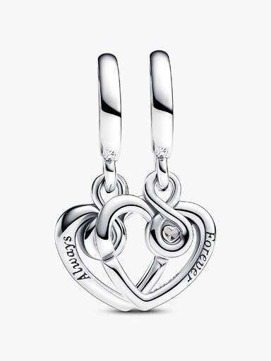 Charm Pendente “Forever & Always” Divisibile