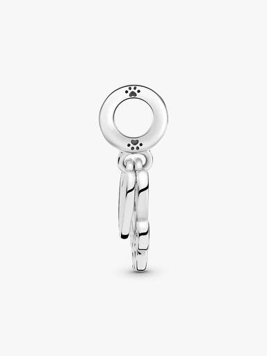 Herzen & Pfotenabdruck Charm-Anhänger