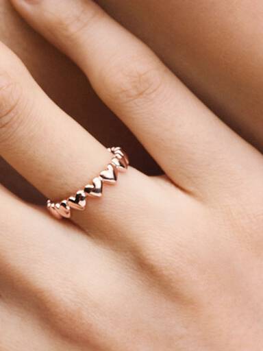 Bague Farandole de Cœurs