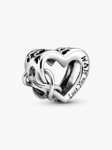 Charm a cuore Infinito Ti Amo Mamma
