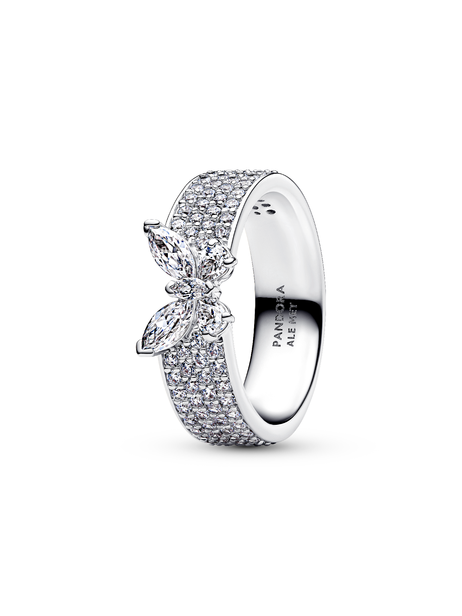 Funkelnder Schmetterling Markanter Ring
