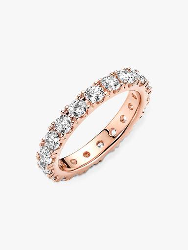 Anello Eternità scintillante