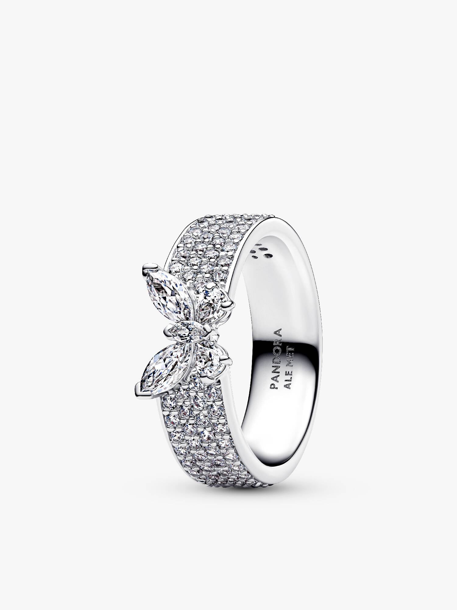 Funkelnder Schmetterling Markanter Ring