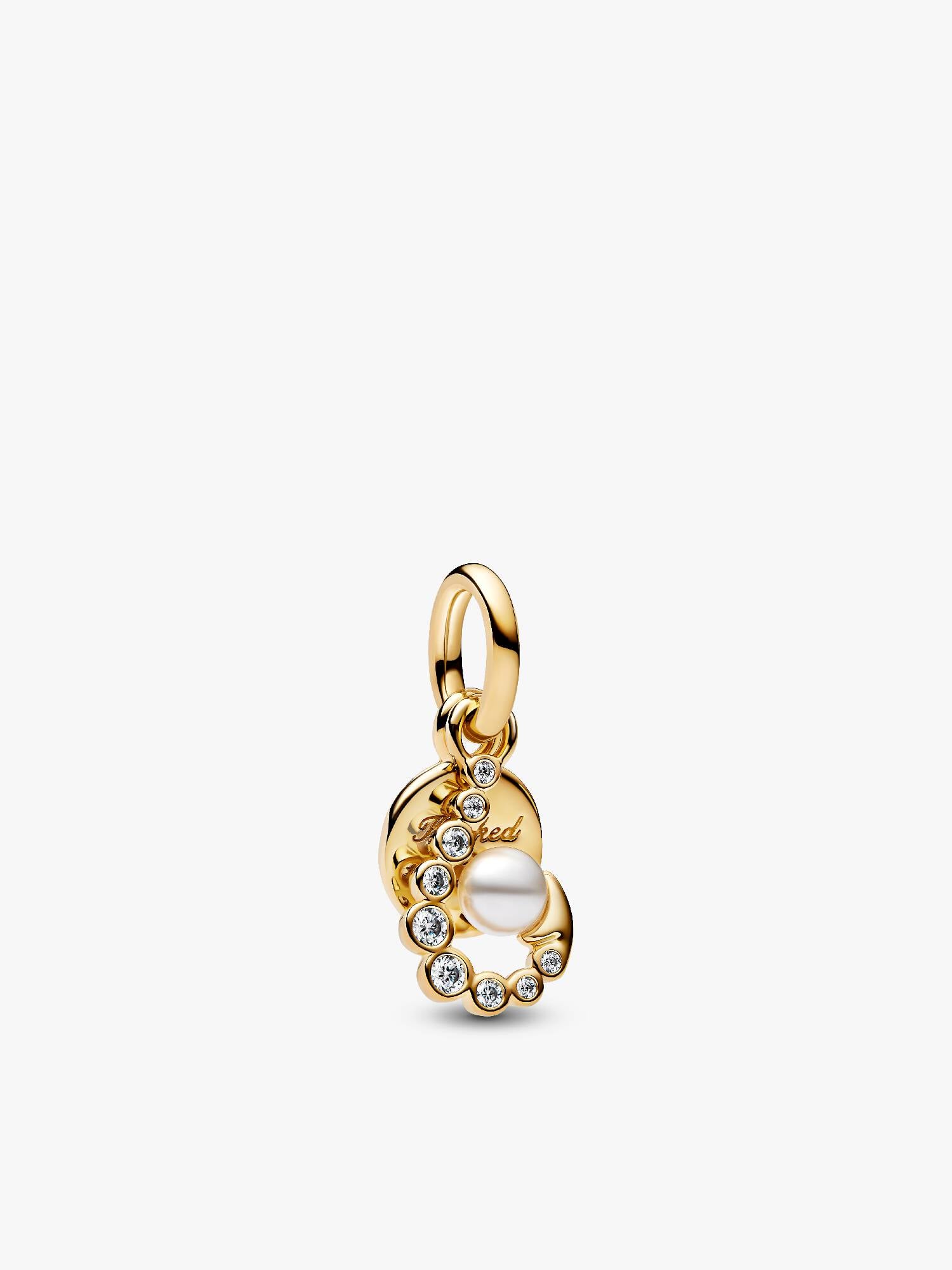 Pendente Uncino con Perla Artificiale
