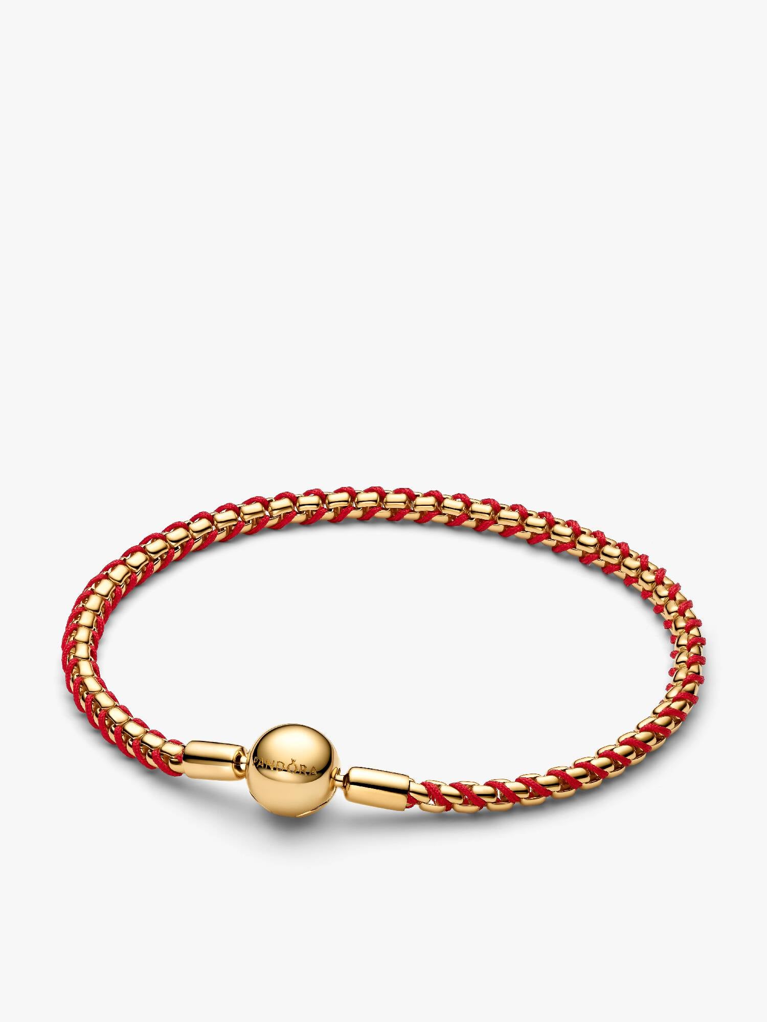 Rote Kordel Gliederarmband