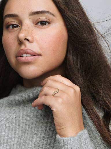 Wishbone Diadem Ring