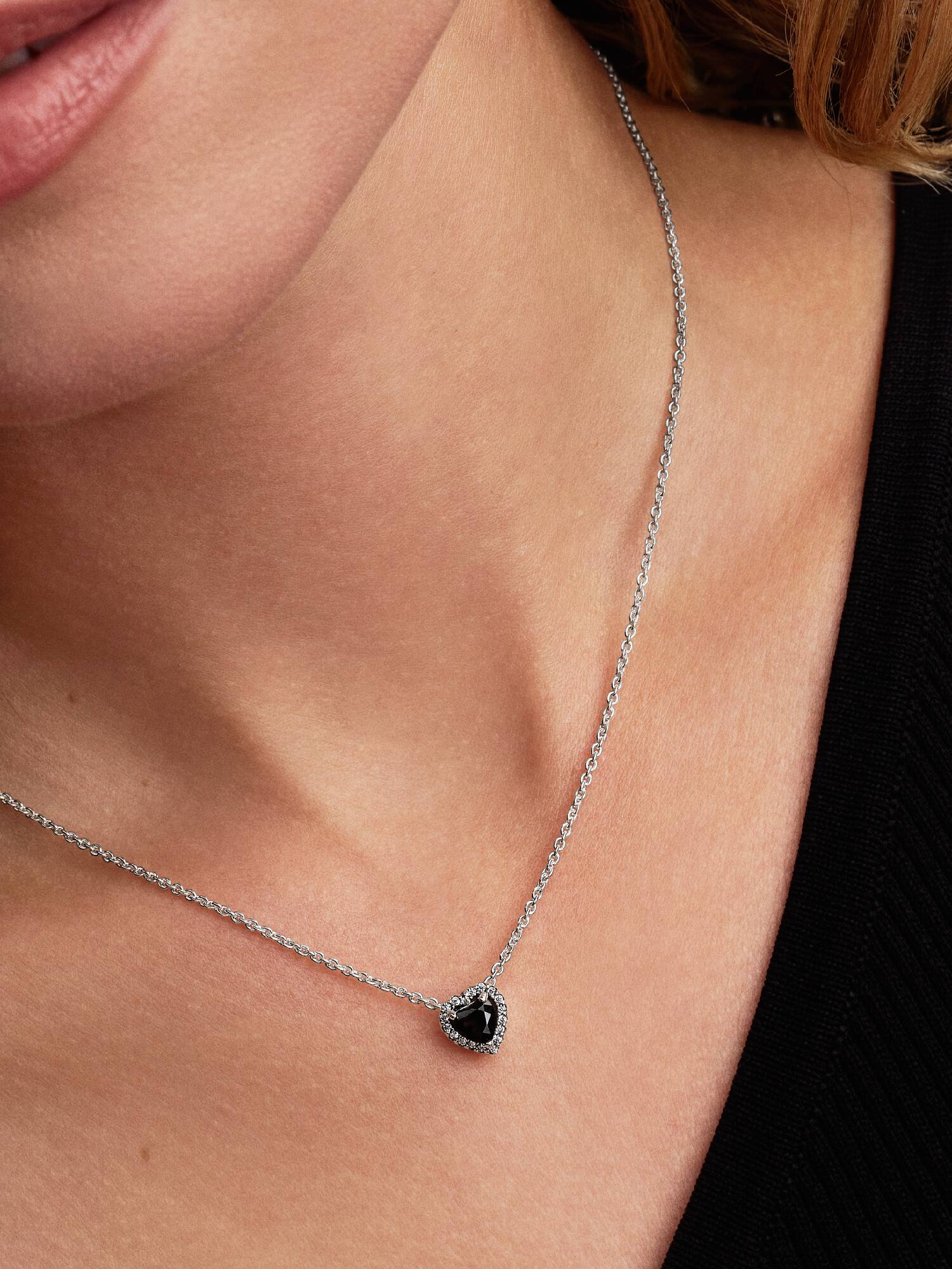 Erhabenes Herz Collier-Halskette