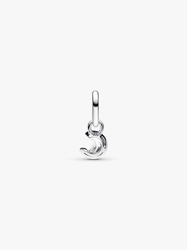 Charm mini pendente Luna scintillante