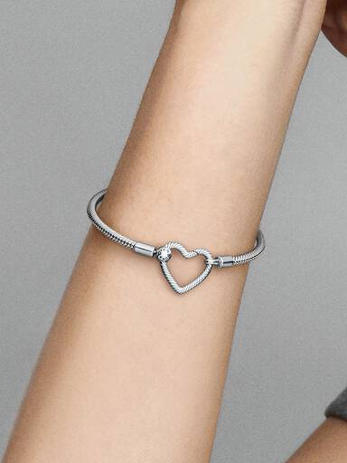 Bracciale con Chiusura a Cuore Componibile