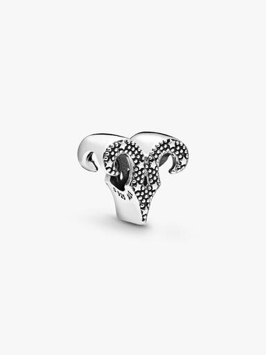 Charm dello zodiaco Ariete scintillante