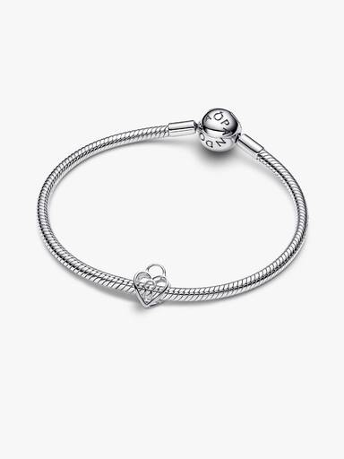 Charm Cadenas Cœur Ajouré