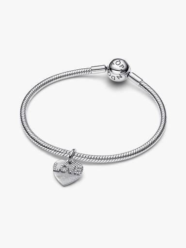 Charm pendente a cuore Love da incidere