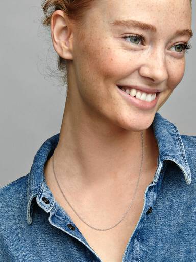 Silber Halskette