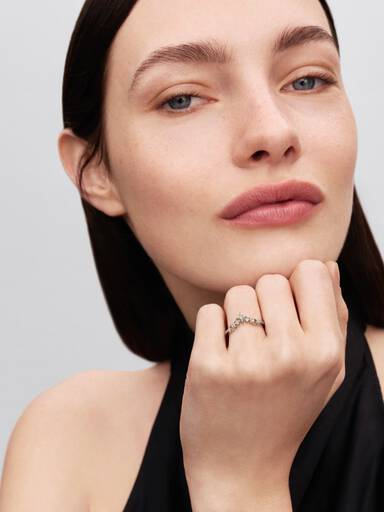 Bague Diadème Étoiles