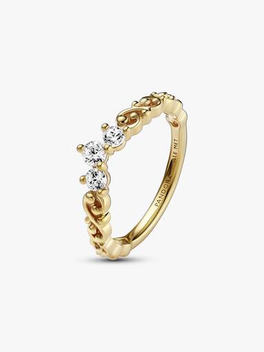 Königlicher Wirbel Diadem-Ring