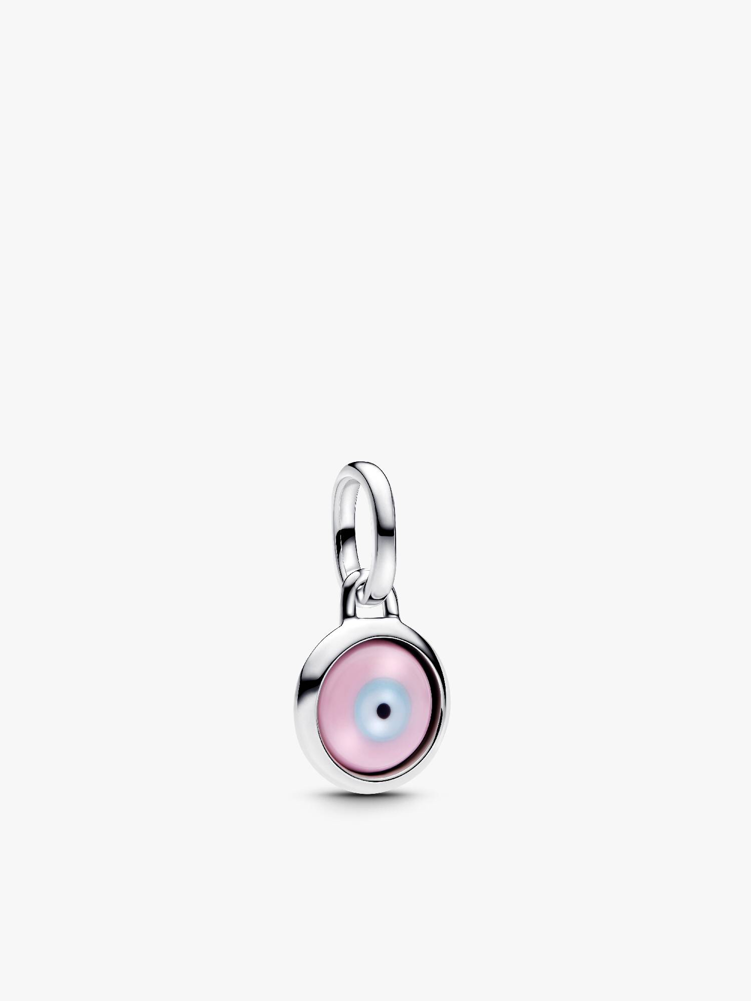 Charm Medallion Mini Evil Eye da incidere Pandora ME
