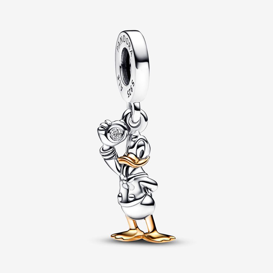Charm Pendant Donald Disney 100e Anniversaire image number 0