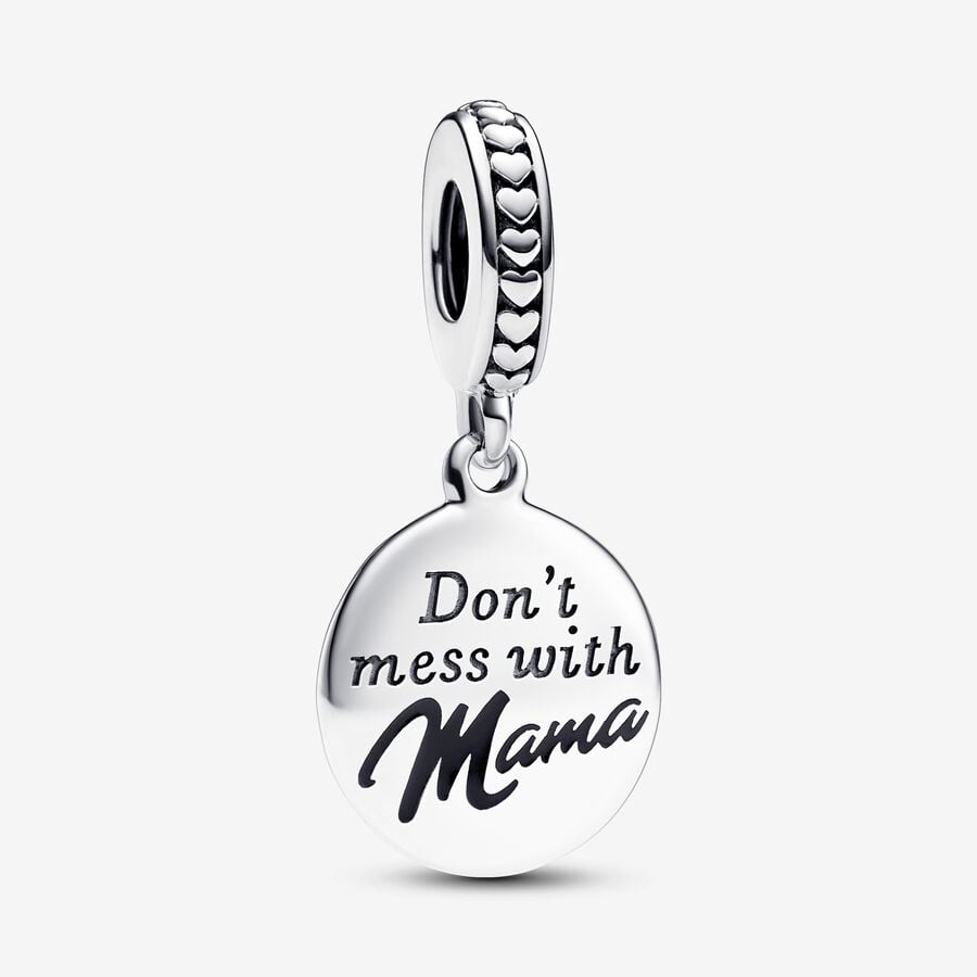 Charm Pendente “Don’t’ Mess with Mama” da Incidere image number 0