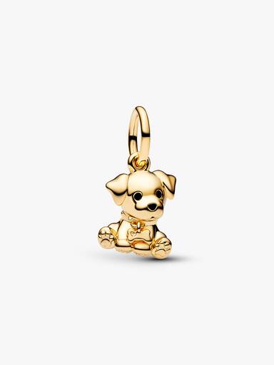 Labrador-Welpe Charm-Anhänger