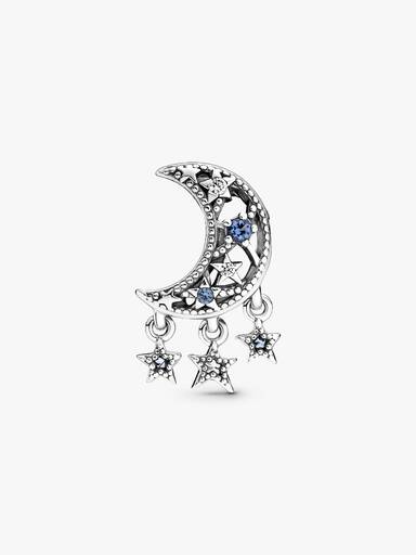 Charm Stella e falce di luna