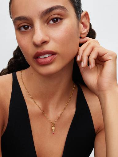 Pat McGrath The Red Lip Statement Charm-Anhänger