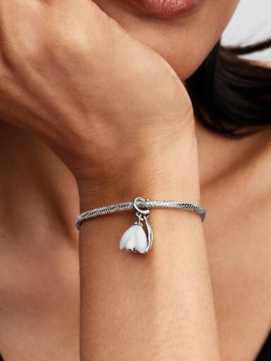 Charm pendente Bucaneve