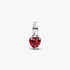 Rotes Chakra-Herz Mini-Charm-Anhänger Rotes Chakra-Herz Mini-Charm-Anhänger