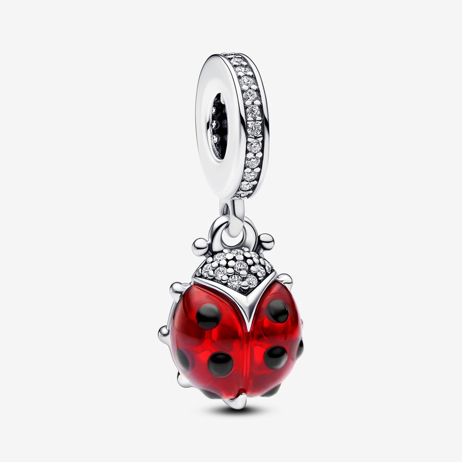 Charm pendente Coccinella Rossa image number 0
