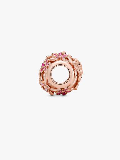 Charm Margherita rosa openwork