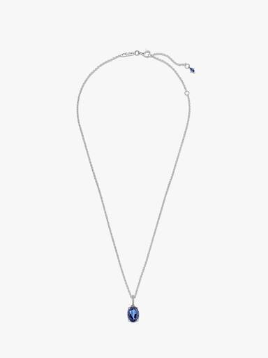 Funkelnder Statement Strahlenkranz-Anhänger Halskette