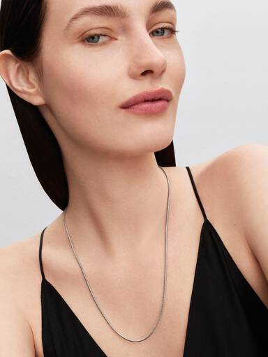 Collier Maille Serpent Fin